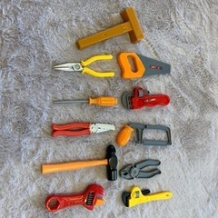 大工道具、工具セットのおもちゃ