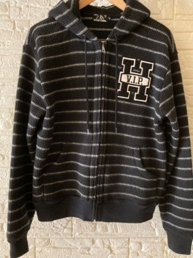 ヒステリックグラマー　ニットジップパーカー　M