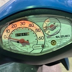 【売約済】スズキ CA4AA レッツ 4スト インジェクションバイク 原付 スクーターの画像