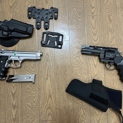 中古) m92f+ コルトパイソン　ガスガン　東京マルイ　エアガン