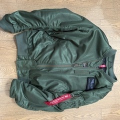 レア)　アルファインダストリー　バイクジャケットＬ MA-1