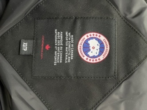 中古)カナダグース　ダウンジャケット　カナダモデル　XS