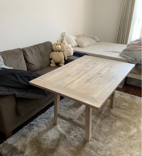 【大幅値下げ】unicoのダイニングテーブル&ニトリのチェア