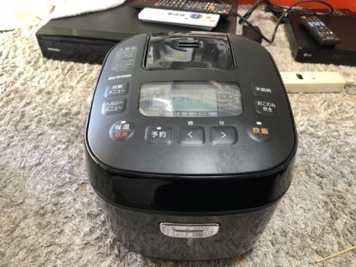 【リサイクルサービス八光　田上店】アイリスオーヤマ　ジャー炊飯器 3合 RC-ME30-B ブラック