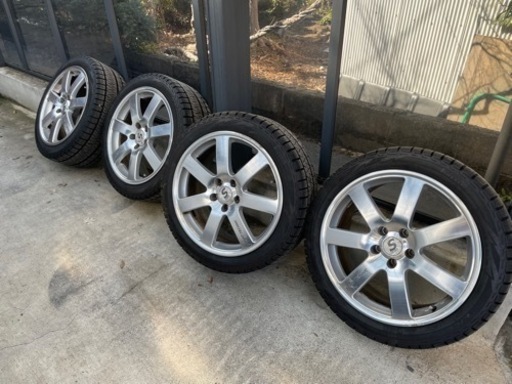 アウディアバントB8 S4 A4 スタッドレスホイールセット