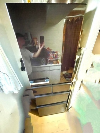 冷蔵庫　製氷機付き