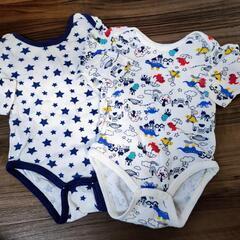 ベビー服　男の子７点セット　秋冬　長袖ロンパース　パンツ　帽子の画像