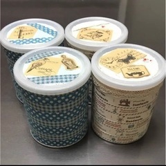 ハンドメイド  リメイク缶 全4種