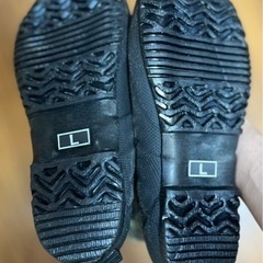 【お譲り決定】未使用レインブーツ Lサイズの画像