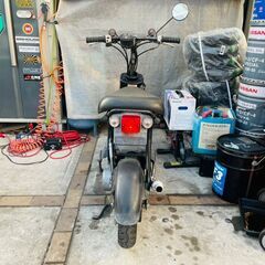★実動！スズキ チョイノリSS 社外マフラー 改造ベース等に 千葉県木更津市から 全国陸送対応！ 原付 通勤 通学★の画像