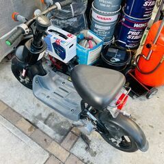 ★実動！スズキ チョイノリSS 社外マフラー 改造ベース等に 千葉県木更津市から 全国陸送対応！ 原付 通勤 通学★の画像