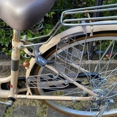 自転車 26インチ 変速なし 防犯登録加入済の画像