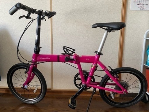【難あり品】DAHONダホンHorize2014年式ピンク　ミニベロ