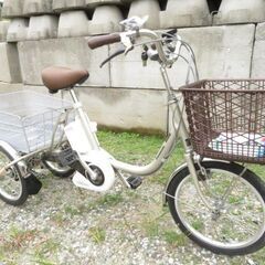 値下げ!!!　超美品　パナソニック　ビビライフ　電動３輪自転車　...