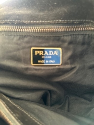 〈レア〉　PRADA バックスキン　トート　ブラック