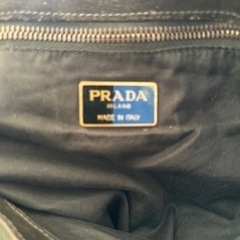 〈レア〉　PRADA バックスキン　トート　ブラックの画像
