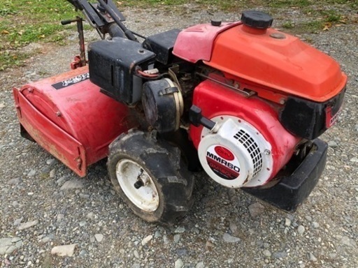 売却済)ジャンク)ミツビシ　耕耘機