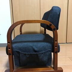 らくちん座椅子（高さ3段階調節）の画像