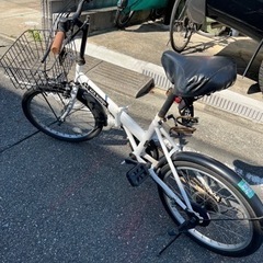 折りたたみ自転車　20インチの画像