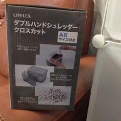 ダブルハンドル　シュレッダー A6サイズ対応の画像
