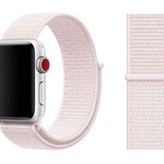 【新品・未使用】AppleWatch用ベルト（パールピンク）