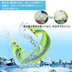 【新品・未使用】AppleWatch用ベルト（パールピンク）の画像