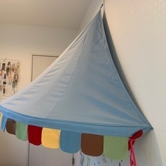 イケア　ベットキャノピーの画像