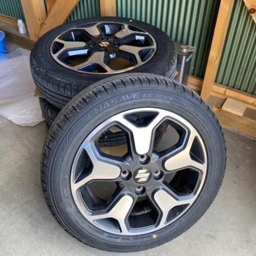 ハスラー 純正アルミホイール（タイヤ付き）