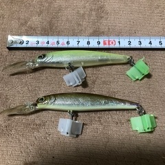 バスロマン　トライガン　ルアー8本セットの画像