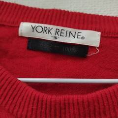 YORK　REINE　メンズセーター　カシミヤ100％の画像