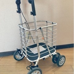 ［中古］幸和製作所　テイコブワゴン　シルバーカー　説明書付きの画像