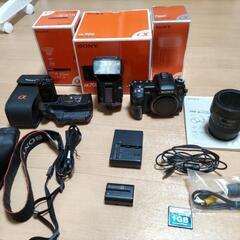 未使用 SONY デジタル一眼レフカメラ フラッシュ ケース 一式セット 未使用 SONY デジタル一眼レフカメラ フラッシュ ケース 一式セット