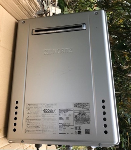 ノーリツ給湯器追い焚きリモコン付き美品エコジョーズ ノーリツ（NORITZ） ガス給湯器 都市ガス 交換工事費セット 20号 エコ
