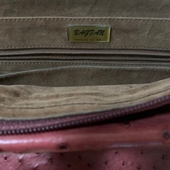 【上品✨】オーストリッチ風　ハンドバッグの画像