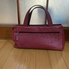 【上品✨】オーストリッチ風　ハンドバッグの画像