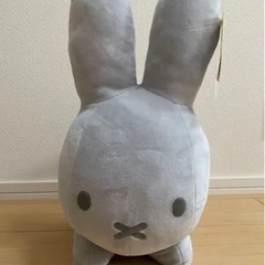 ブルーナアニマル　ぬいぐるみ　グレー　特大サイズ