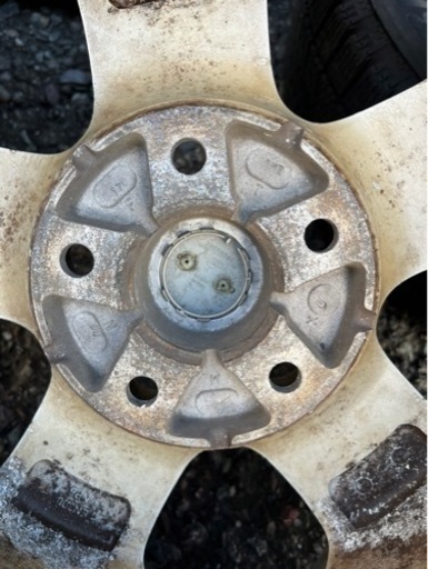 ☆日産セレナ純正ホイール15インチ タイヤ:ブリヂストンVRX2 195/65/R15 2018年製　4本