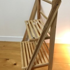 《譲ります》飾り棚　ウッドの画像