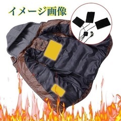 新品　電熱シート　電熱　シート　暖房　電熱ベスト　暖房　ポカポカ　暖かい　冬対策　電熱パット　パット　オリジナルの画像