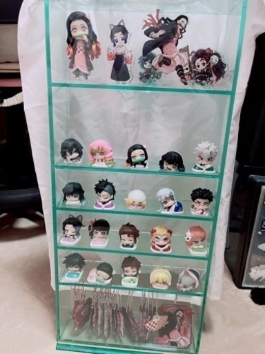 鬼滅の刃おねむたん&ラバーキーホルダー、アクリルホルダーセット