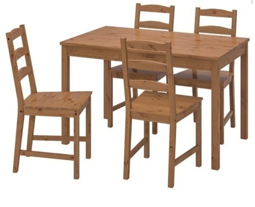 【値下げしました】ダイニングテーブル・チェア4脚