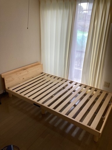 中古美品◆セミダブル/すのこベッド◆通気性抜群