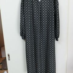 冬物ロングワンピース