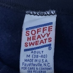 SOFFE HEAVY SWEATS  古着　美品の画像