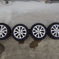 VW純正１６インチアルミホイール４本