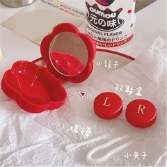 新品　カラコン 可愛い キラキラ コンタクト収納ケース　コンタクトレンズ収納BOX コンタクト収納　 コンタクトケース の画像
