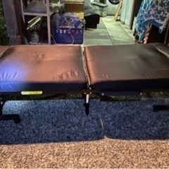 【取引完了】折りたたみソファベッド　2台目需要に　T-GARAGEの画像