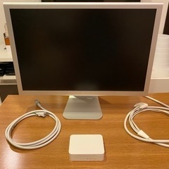 PCモニター23インチ（Apple アップル）