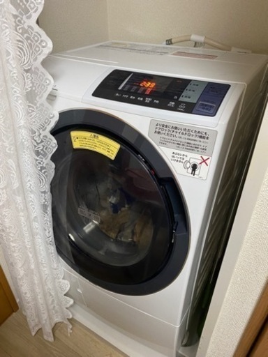 【日立　ドラム式洗濯乾燥機】5年前購入