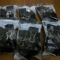 未使用　Wクリップ　各サイズの画像